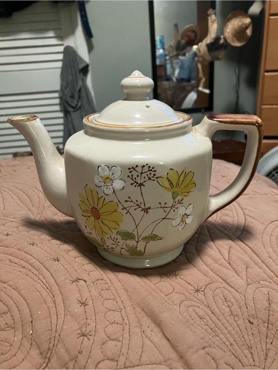 Other - Vintage Jl Stonecrest Stoneware Teapot
